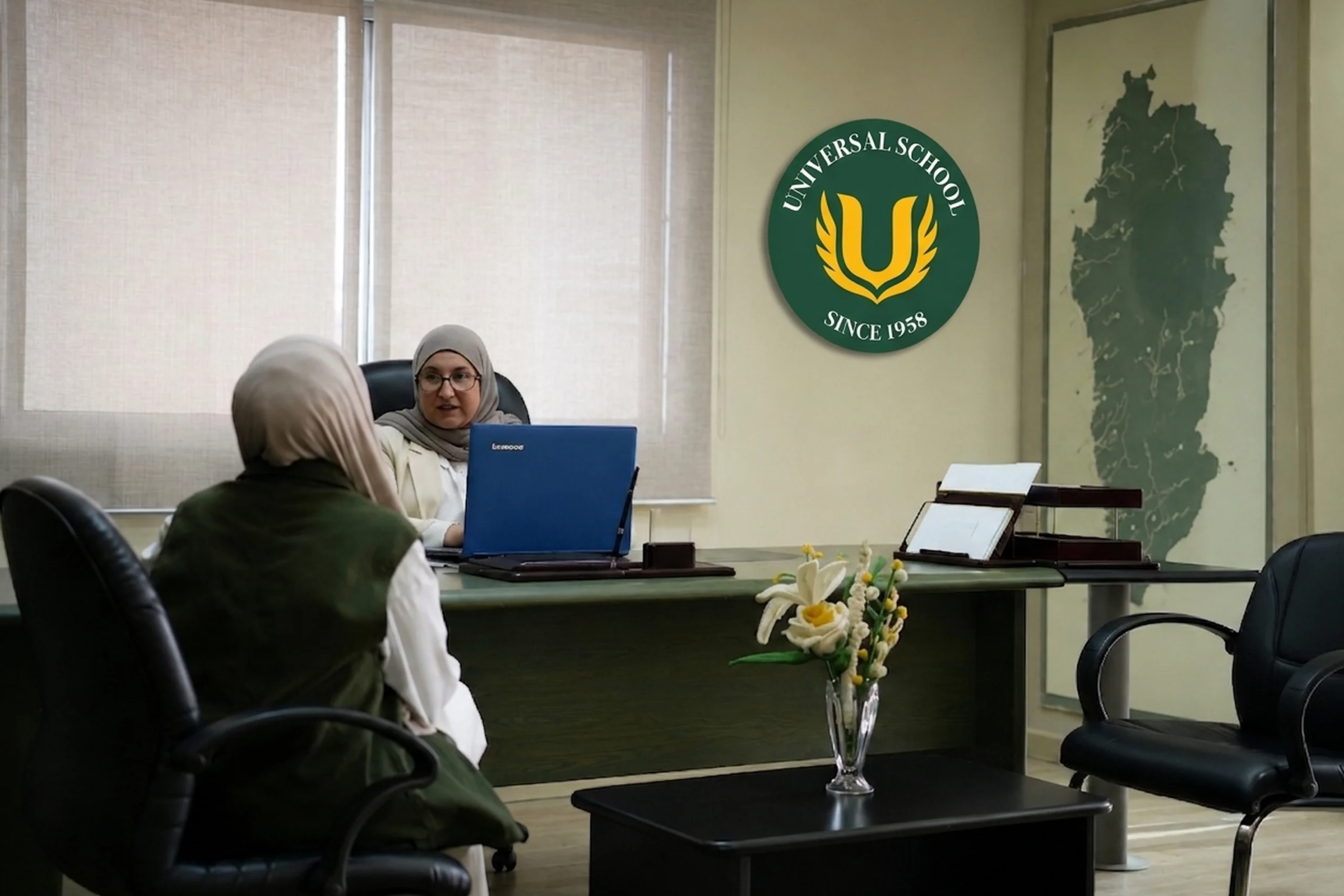 Students in classroom