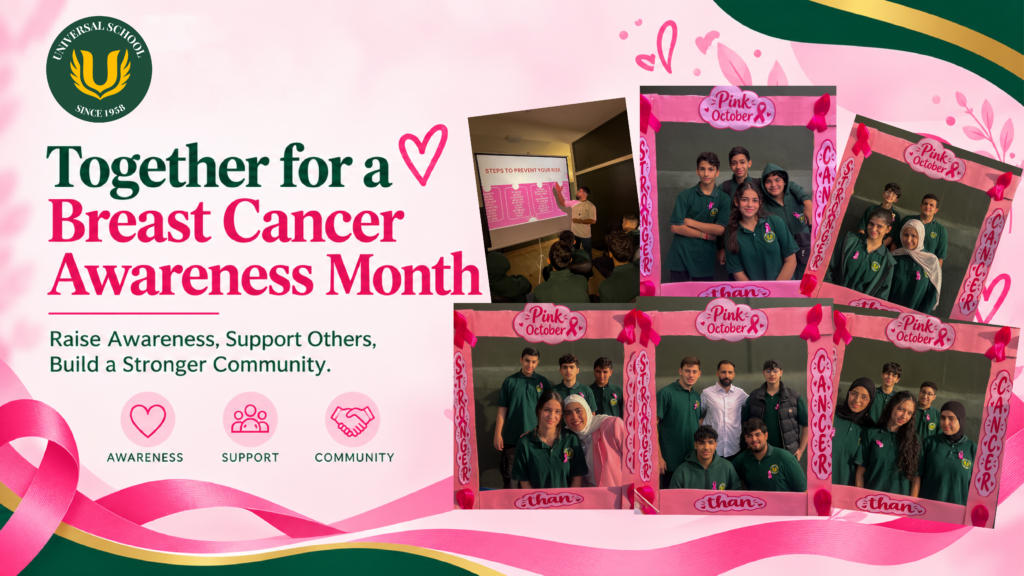 Universal School Stands Together for Breast Cancer Awareness This Pink October
